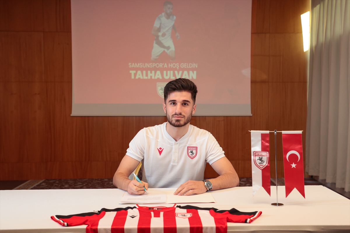 Samsunspor, Talha Ulvan ile 3,5 yıllık sözleşme imzaladı