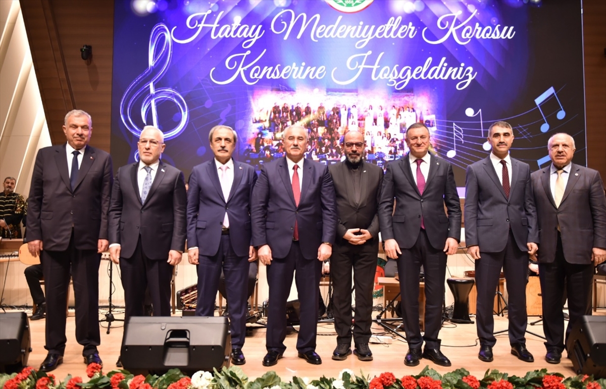 Hatay Medeniyetler Korosu Yargıtay'da konser verdi