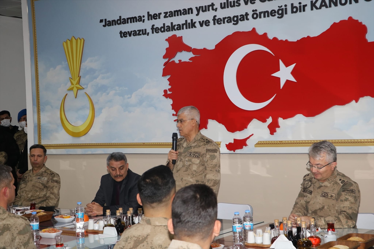 Jandarma Genel Komutanı Orgeneral Çetin, Tunceli’de ziyaretlerde bulundu