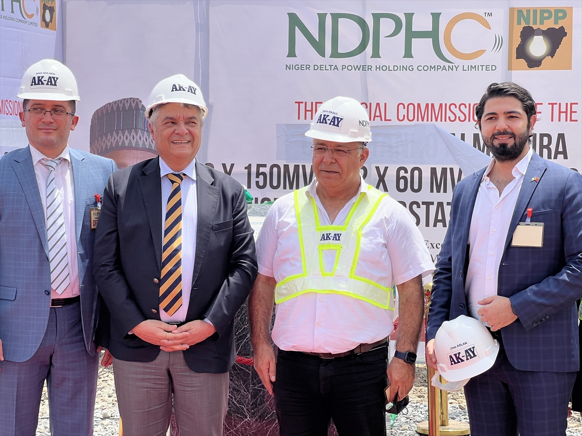 Türk şirketinin Nijerya'da inşa ettiği trafo merkezi hizmete açıldı