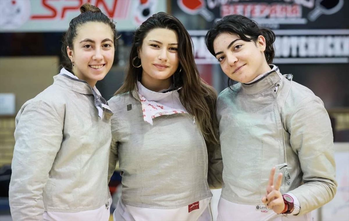 Gençler ve Yıldızlar Avrupa Eskrim Şampiyonası'nda genç kadınlar kılıç takımı 4. oldu