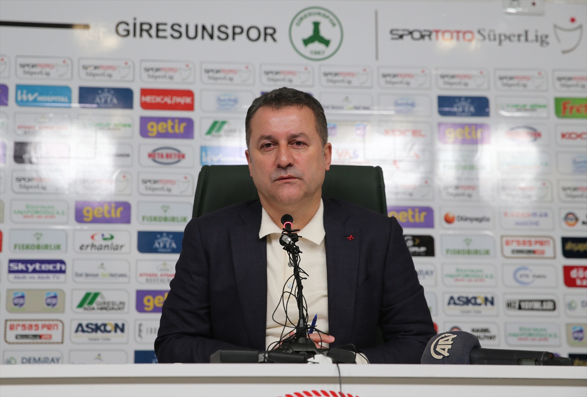 Giresunspor Kulübü Başkanı Karaahmet: “Süper Lig'de kalacağımıza inanıyorum”