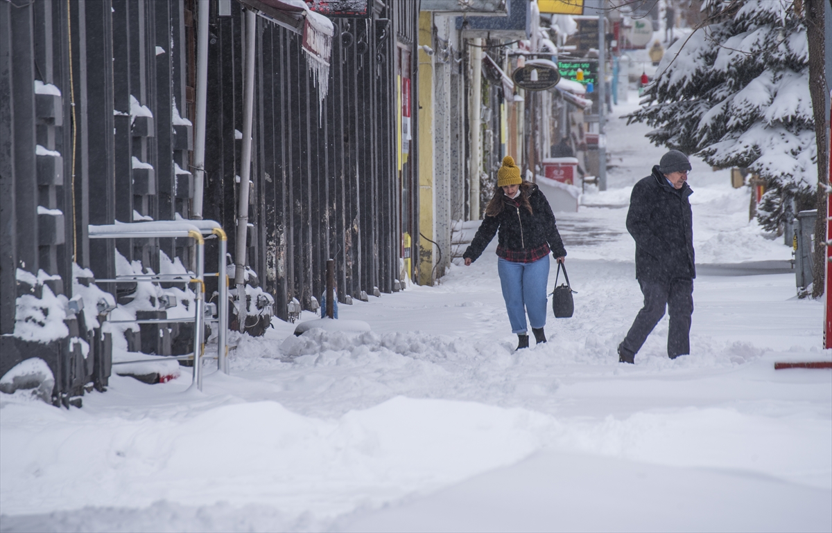 Erzurum, Ağrı, Ardahan, Iğdır ve Kars'ta 2 bin 222 yerleşimin yolu kardan kapandı
