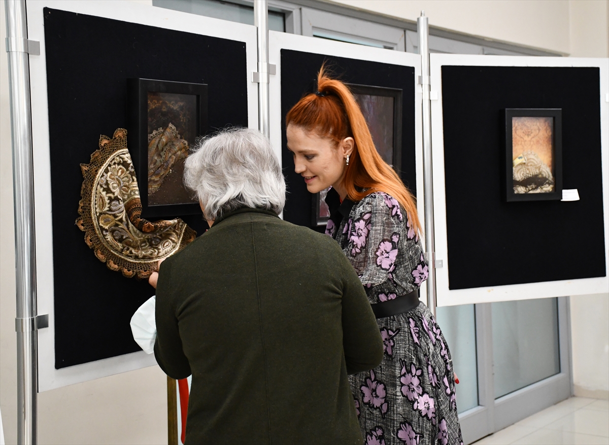 Sivas'ta 30 sanatçı Anadolu kültürünü yansıttıkları çalışmalarını sergiledi