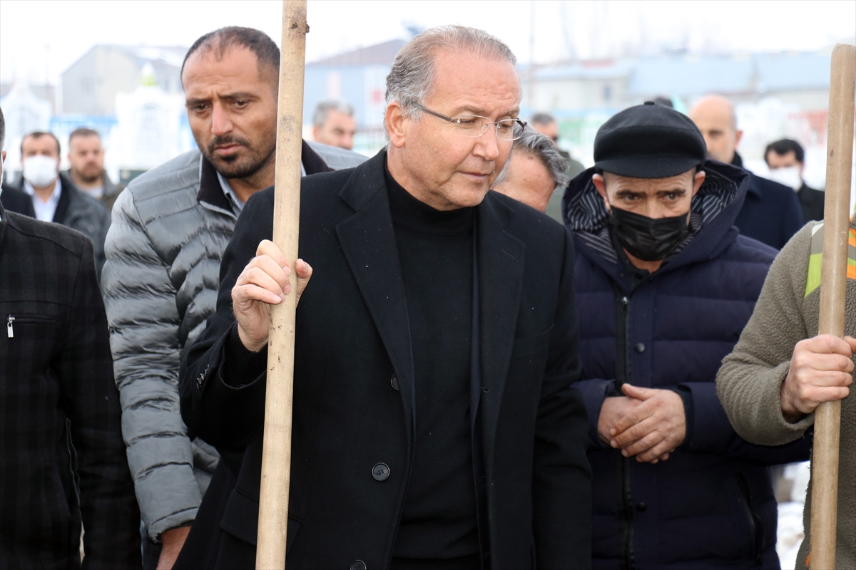TTF Başkanı Durmuş'un babası Ağrı'da toprağa verildi