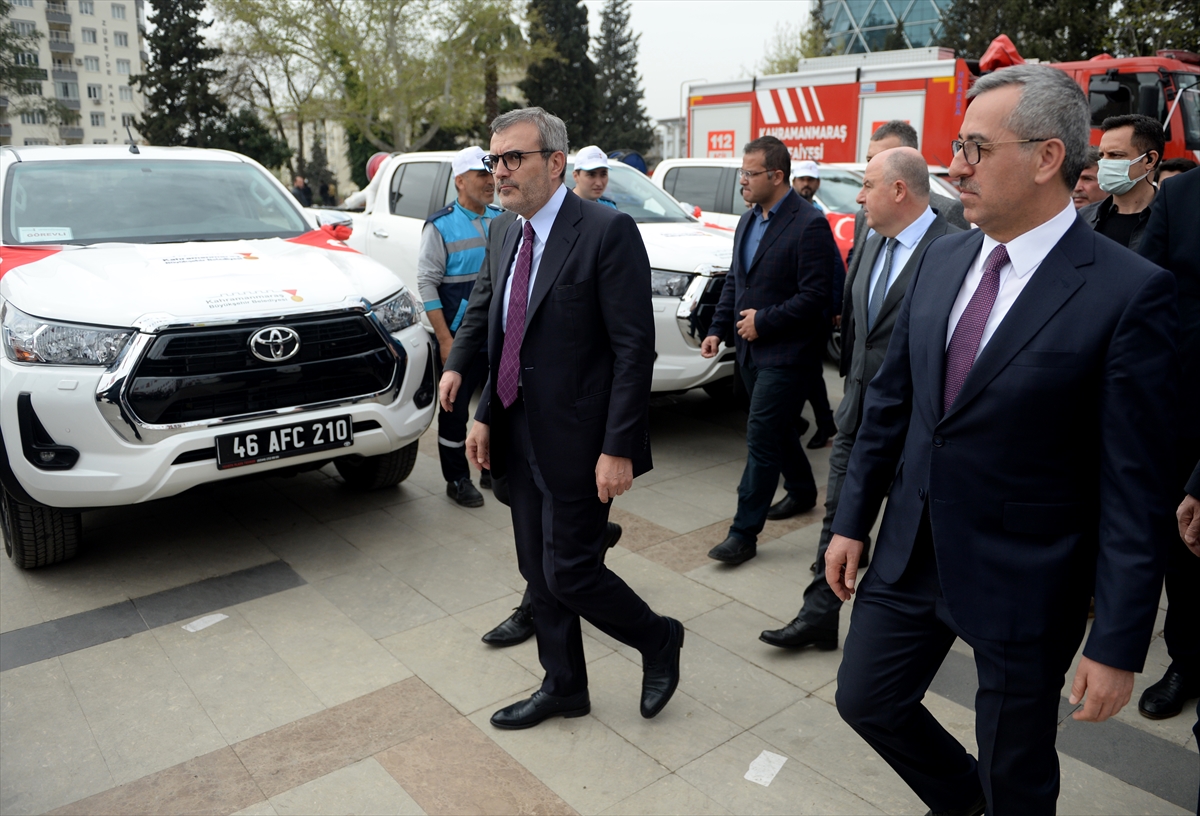 AK Parti Grup Başkanvekili Mahir Ünal, Kahramanmaraş'ta konuştu: