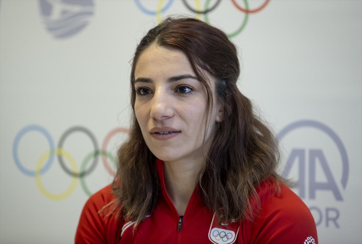 Avrupa şampiyonu milli güreşçi Evin Demirhan Yavuz'un gözü olimpiyatta: