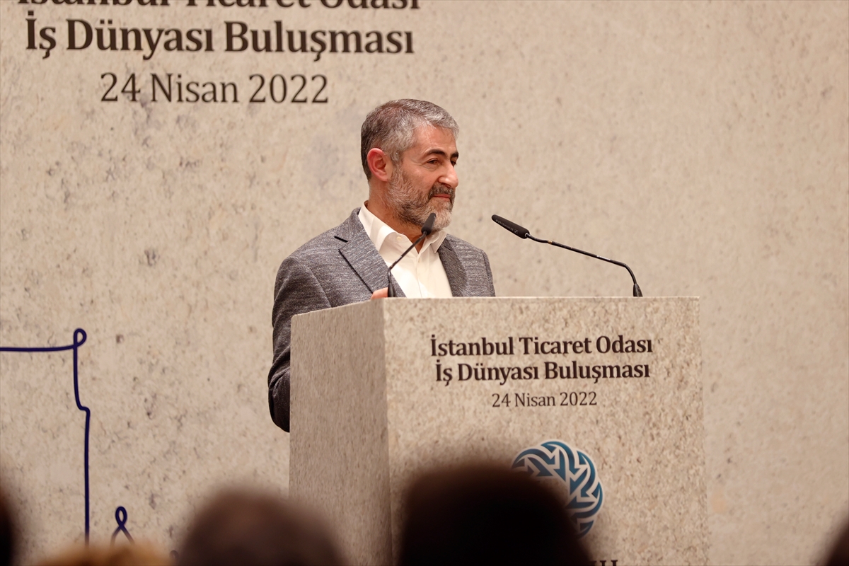 Bakan Nebati, İstanbul Ticaret Odası İş Dünyası Buluşması'nda konuştu: