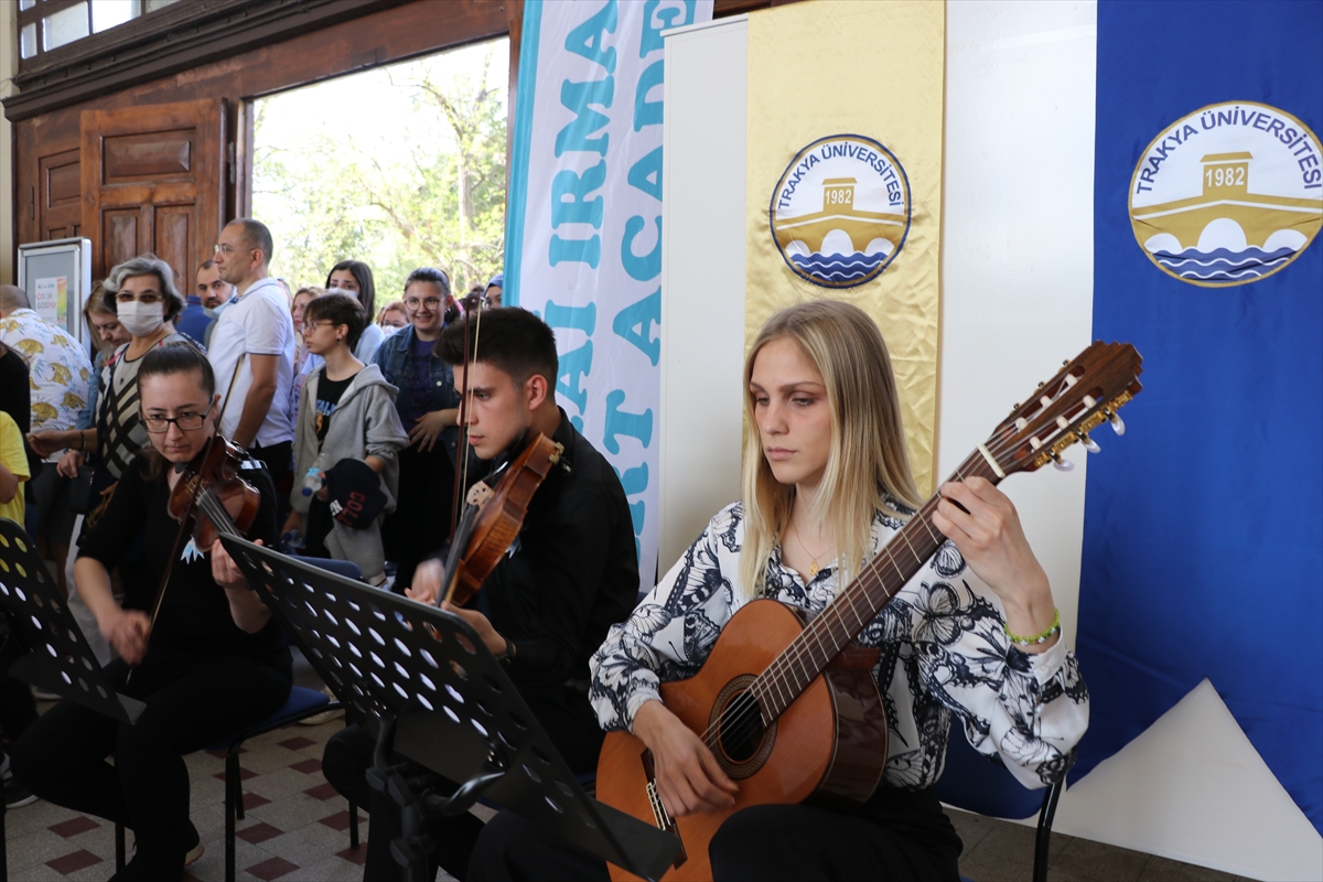 Edirne'de minikler, sanatçı ve akademisyenlerin resimlerini yeniden yorumladı