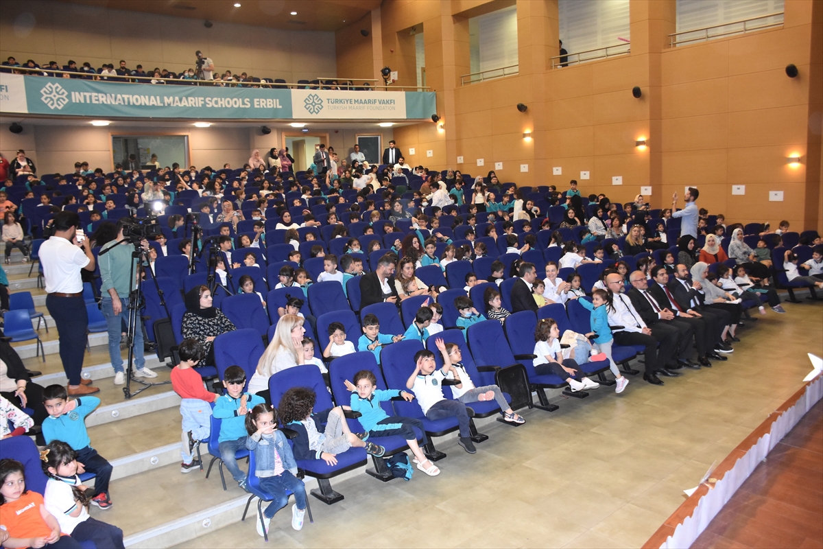Erbil Uluslararası Maarif Okulunda “23 Nisan Ulusal Egemenlik ve Çocuk Bayramı” kutlandı