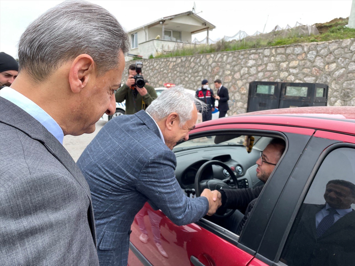 İçişleri Bakan Yardımcısı Ersoy, Sinop'ta trafik denetimine katıldı: