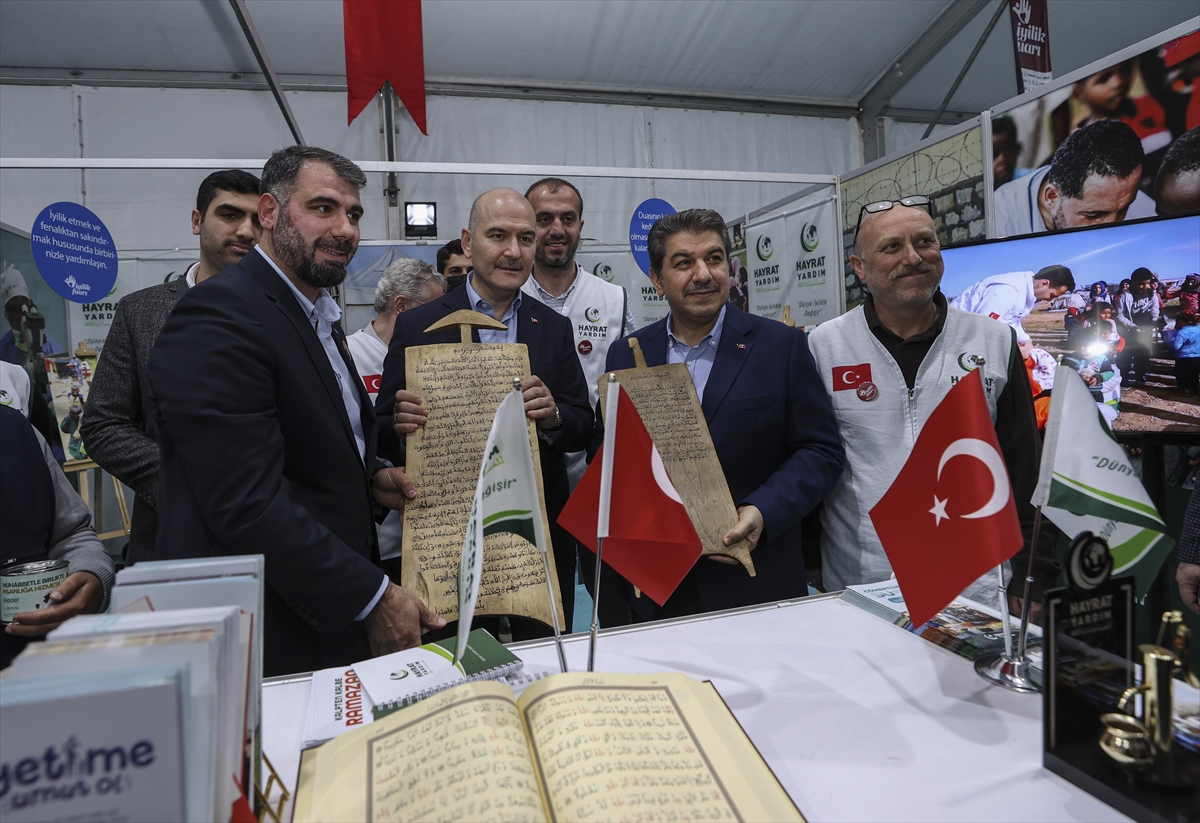 İçişleri Bakanı Soylu, Esenler'de “İyilik Fuarı”nın açılışına katıldı: