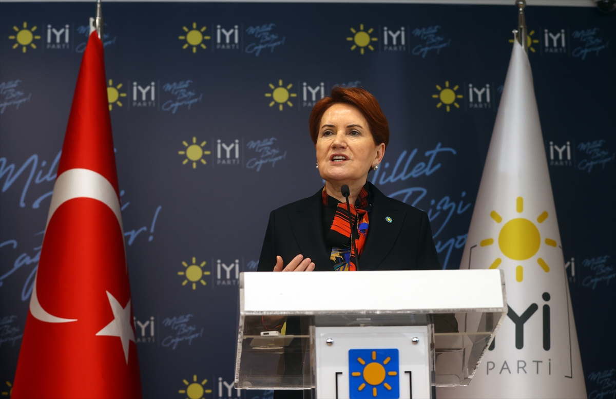 İYİ Parti Genel Başkanı Akşener, ABB Başkanı Yavaş'ı kabul etti