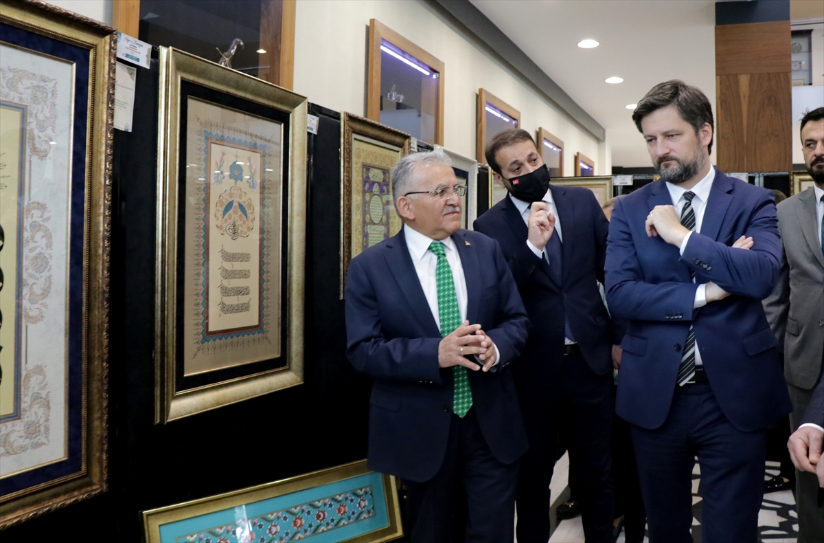 Macaristan'ın Ankara Büyükelçisi Matis'den Başkan Büyükkılıç'a ziyaret