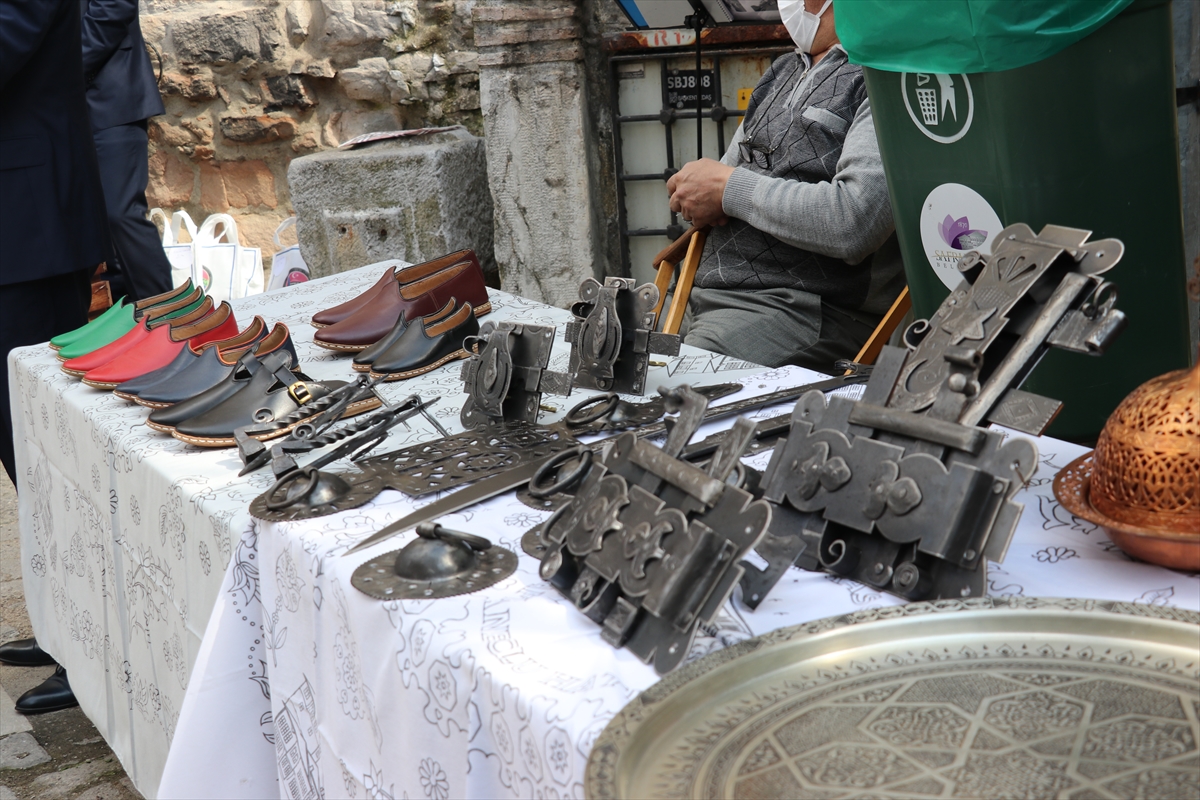 Safranbolu'da kaybolmaya yüz tutmuş meslekler sergilendi