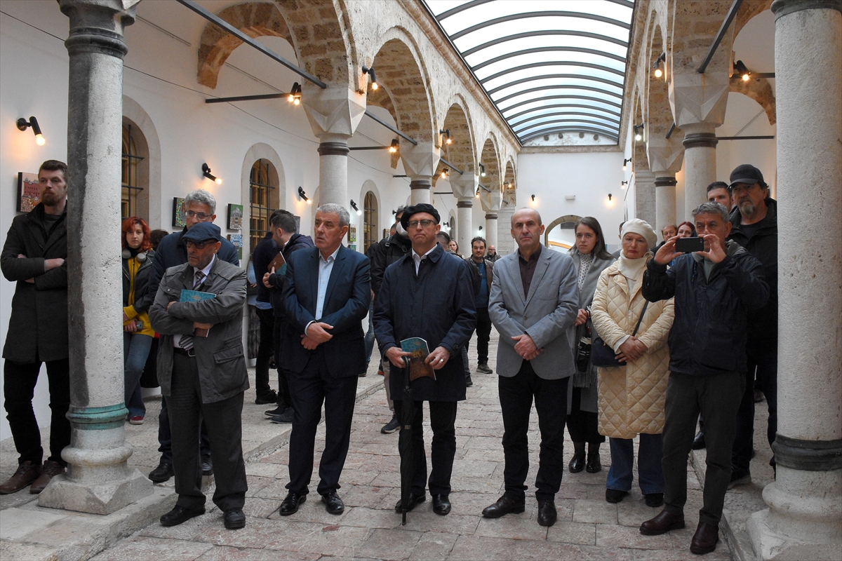 Saraybosna'da “Muhteşem Mimariler” resim sergisi açıldı
