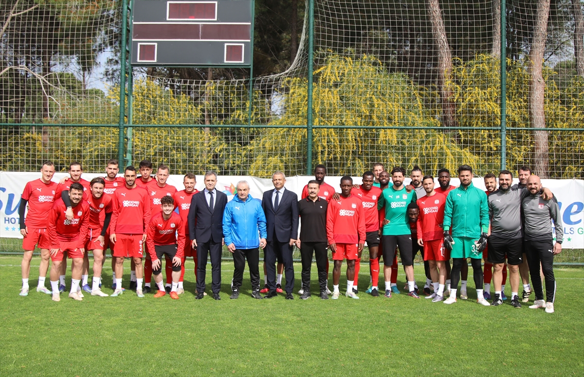 Sivasspor, Alanyaspor maçının hazırlıklarını sürdürdü