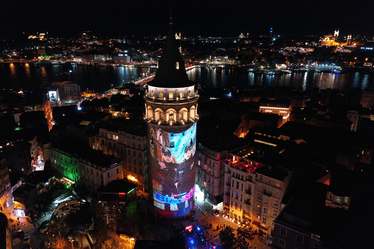 Türk Polis Teşkilatının 177. kuruluş yıl dönümü etkinliği Galata'da yapıldı