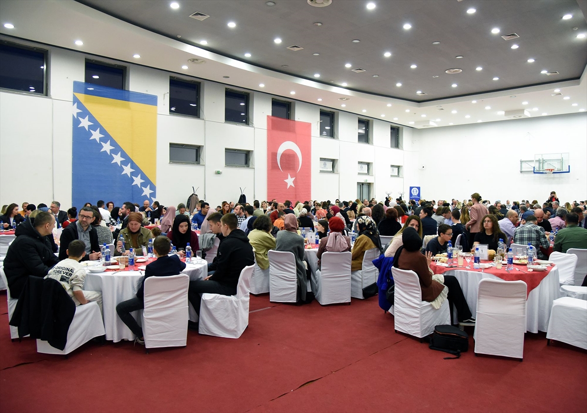 Uluslararası Saraybosna Üniversitesinin geleneksel iftar programı