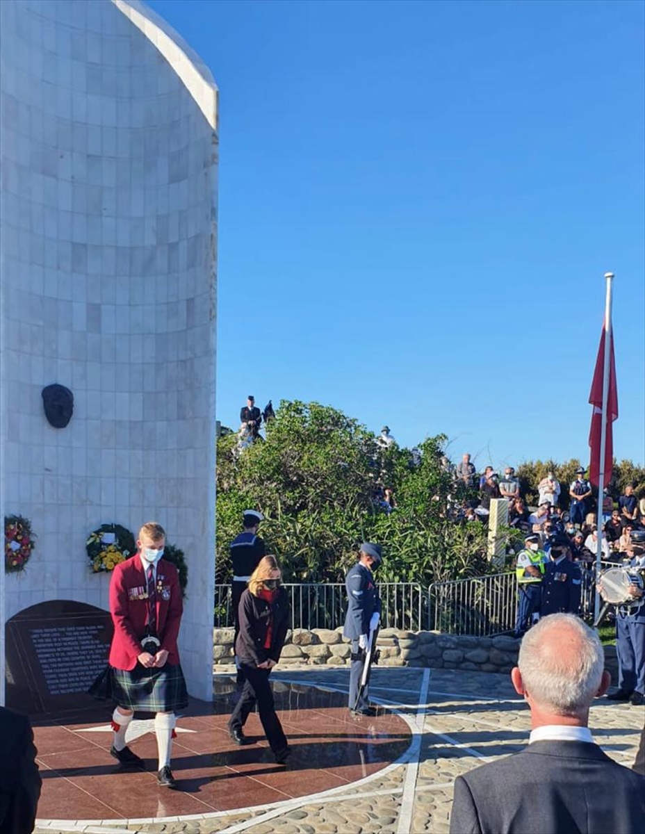 Yeni Zelanda'da “Anzak Günü” anma töreni düzenlendi