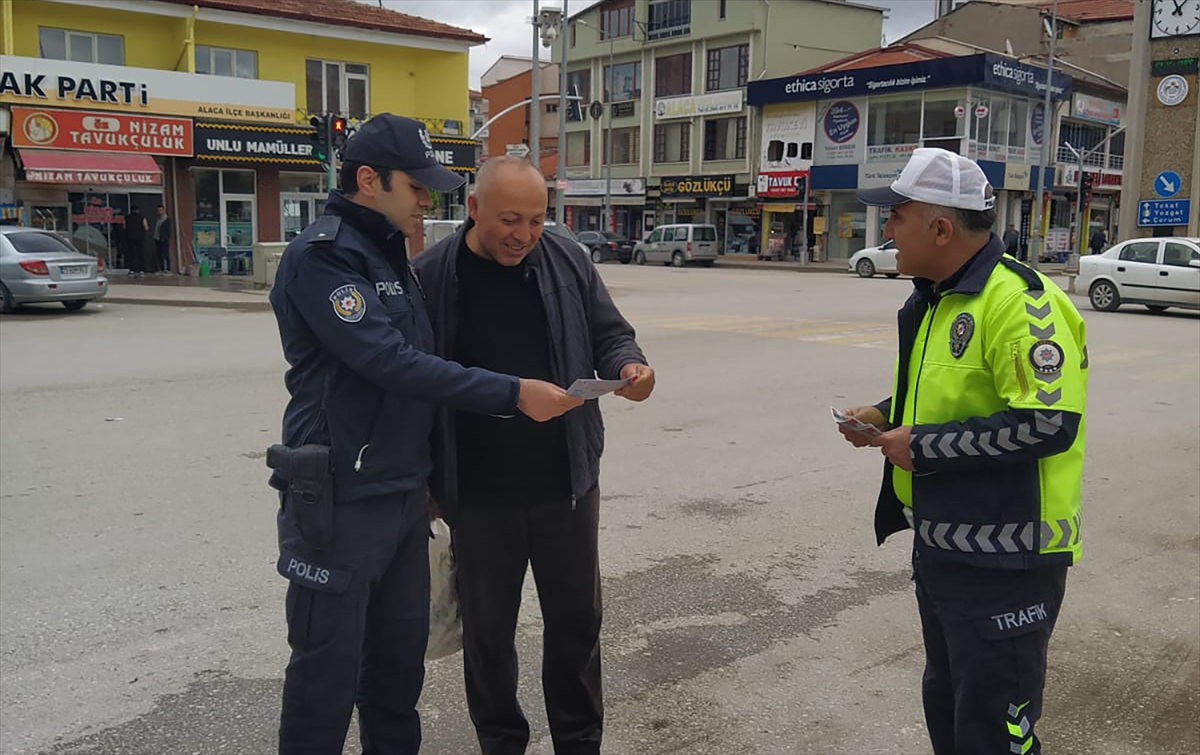 Samsun ve çevre illerde “Yayalar İçin 5 Adımda Güvenli Trafik” denetimi yapıldı