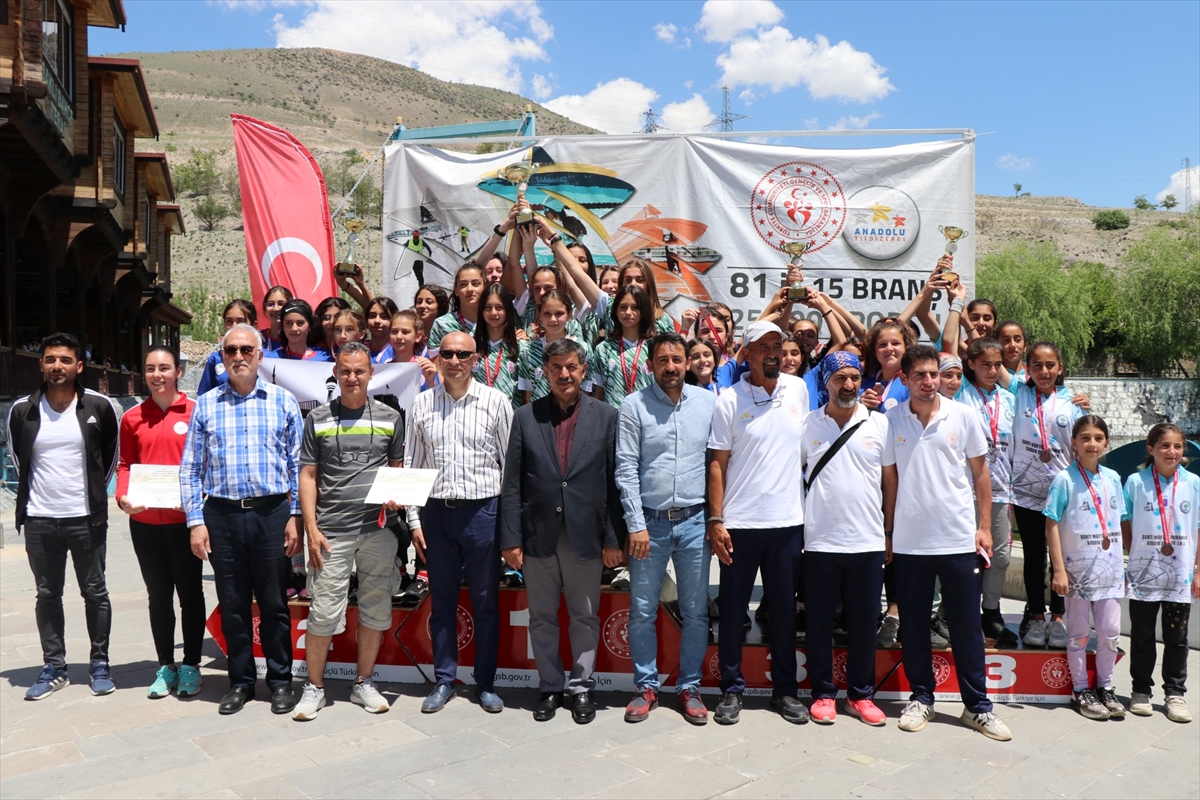 Erzincan'da “Anadolu Yıldızlar Ligi Oryantiring Türkiye Şampiyonası” sona erdi