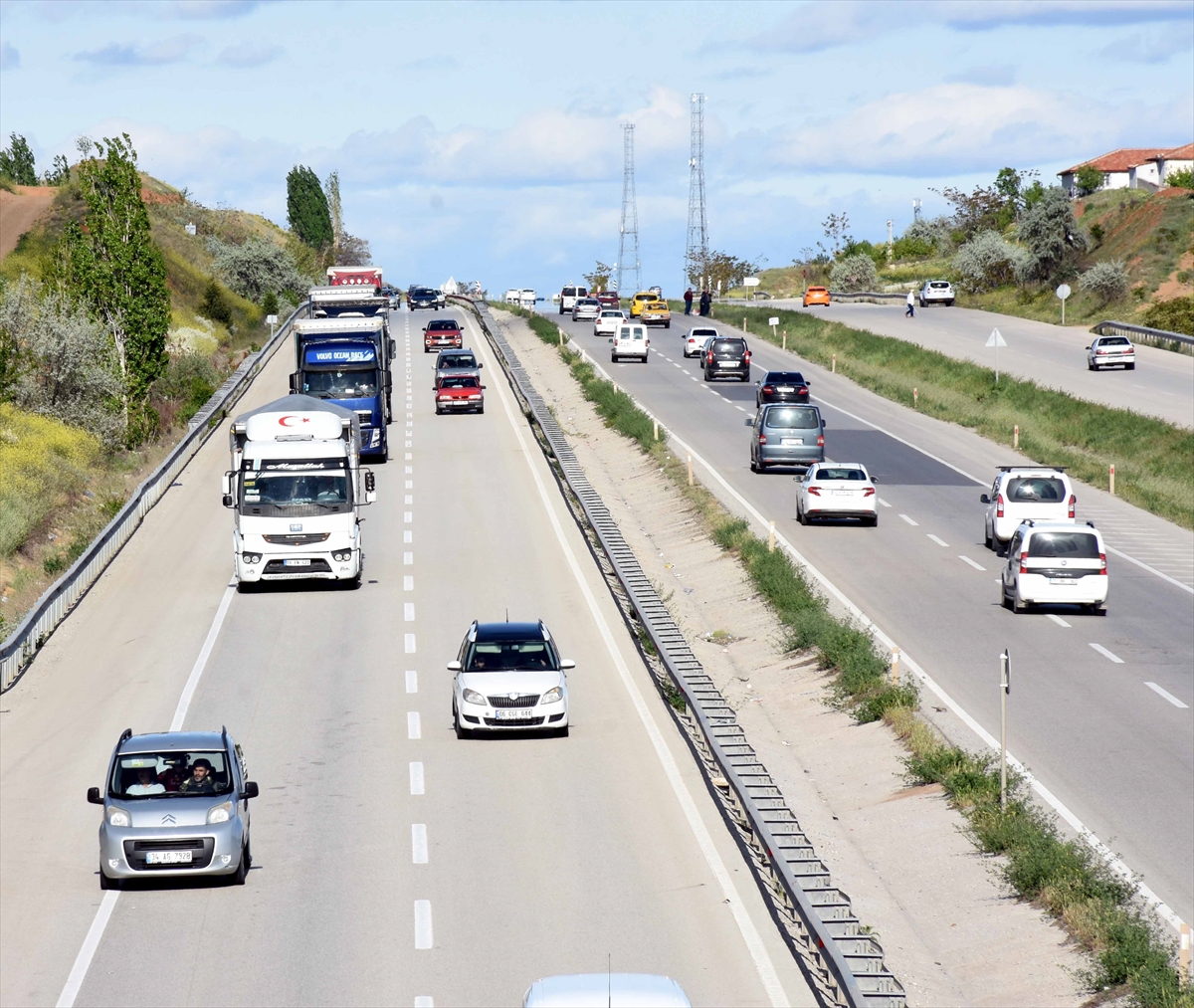 “Kilit kavşak” Kırıkkale'de yoğunluk yaşanıyor