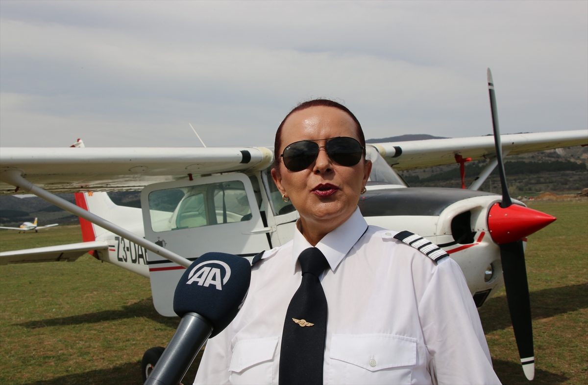 Kuzey Makedonya'nın tek kadın kaptan pilotu için “gökyüzü bile sınır değil”