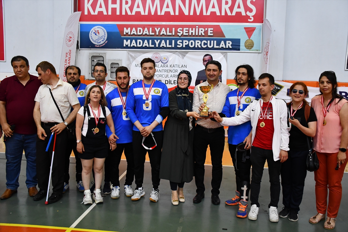 TURGED Cup Kahramanmaraş Erkekler Golbol Turnuvası tamamlandı