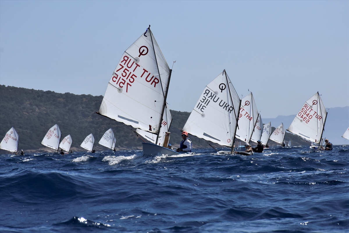 TYF Bodrum Optimist Training Regatta başladı