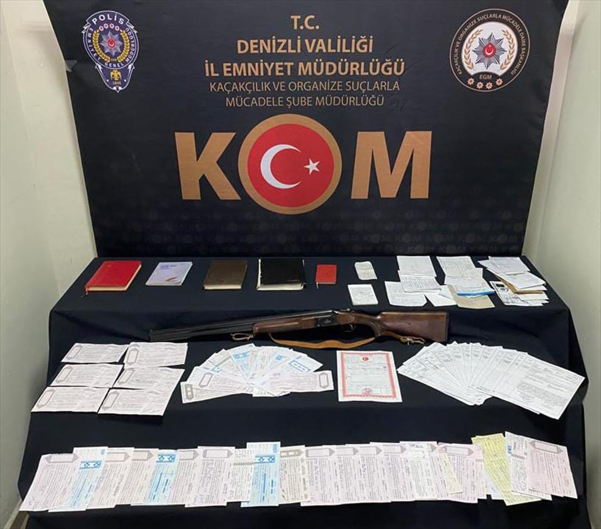 Denizli'de tefecilik operasyonunda yakalanan kişi tutuklandı