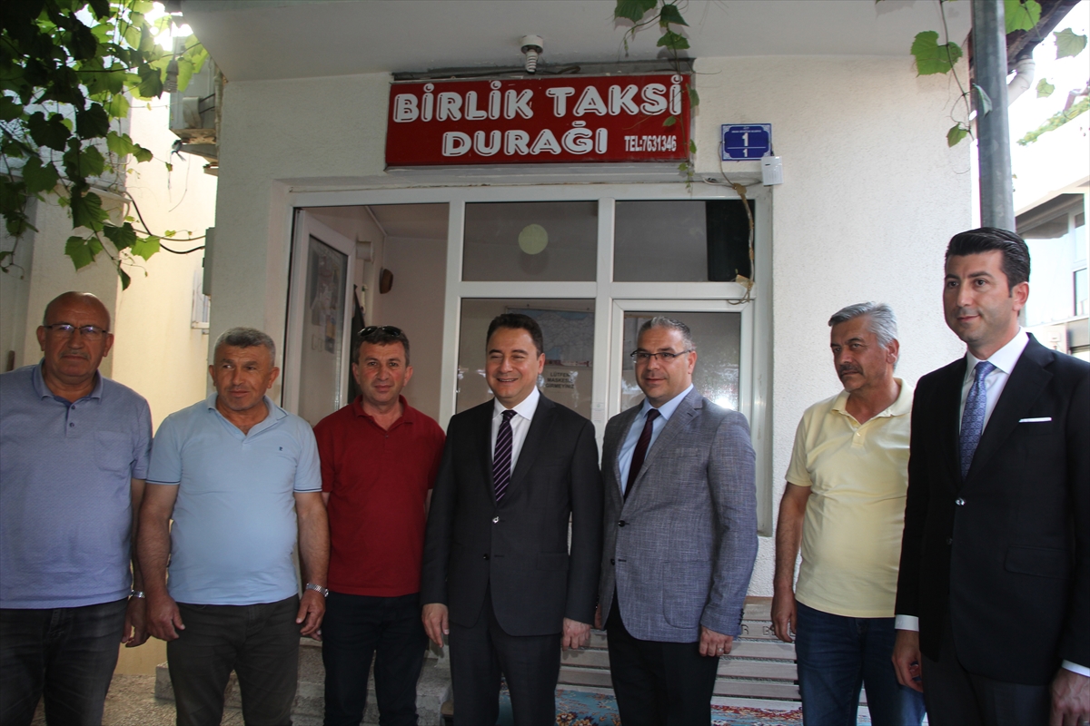 DEVA Partisi Genel Başkanı Ali Babacan'dan, Beypazarı ziyareti