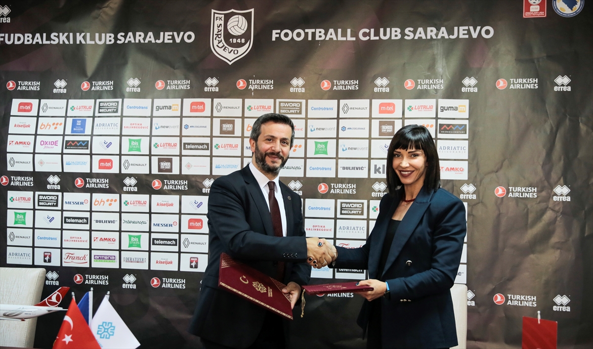 Maarif Vakfı Saraybosna okulları, Saraybosna Futbol Kulübüyle protokol imzaladı