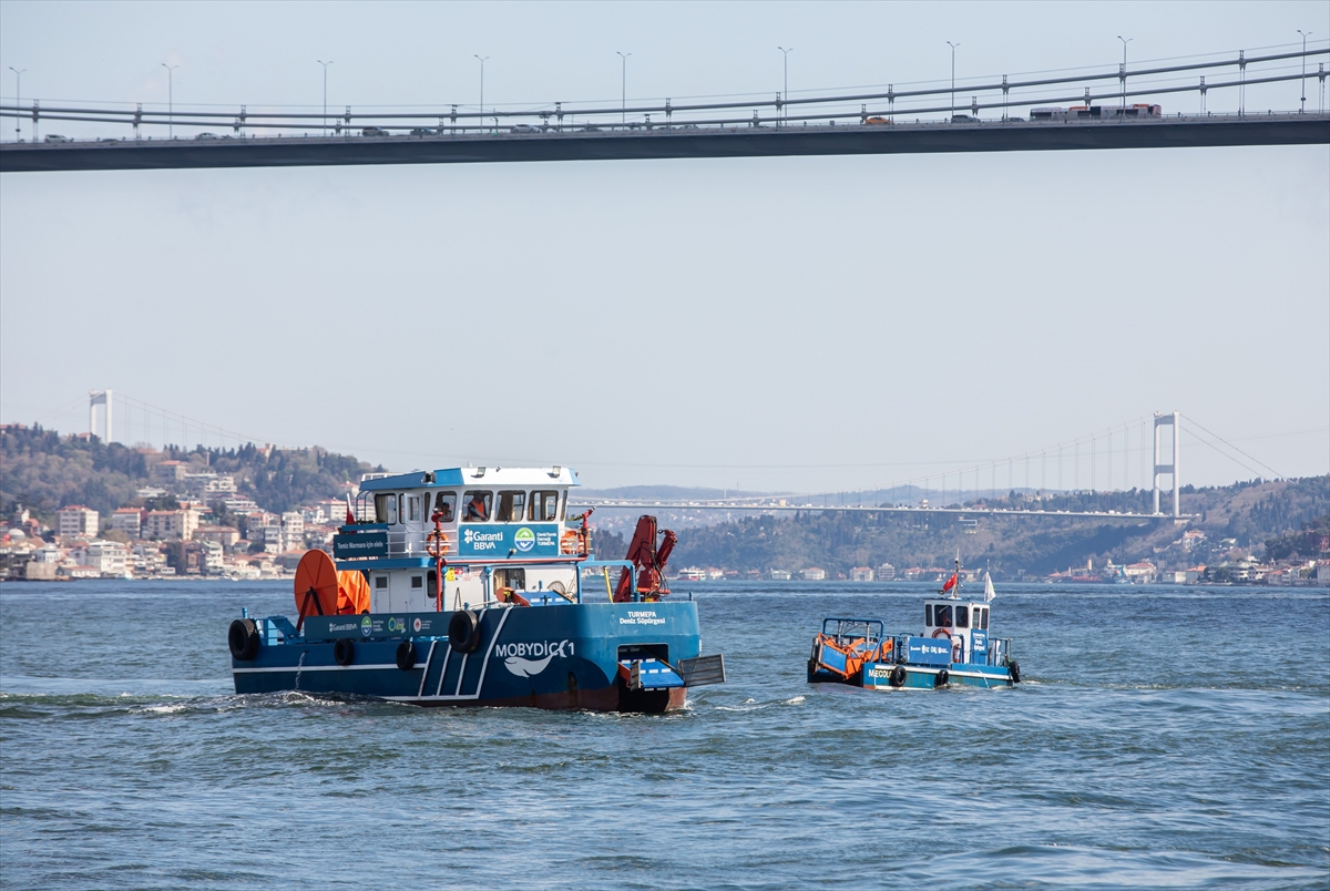 Marmara Denizi’nden toplanan atık miktarı 30 tona ulaştı