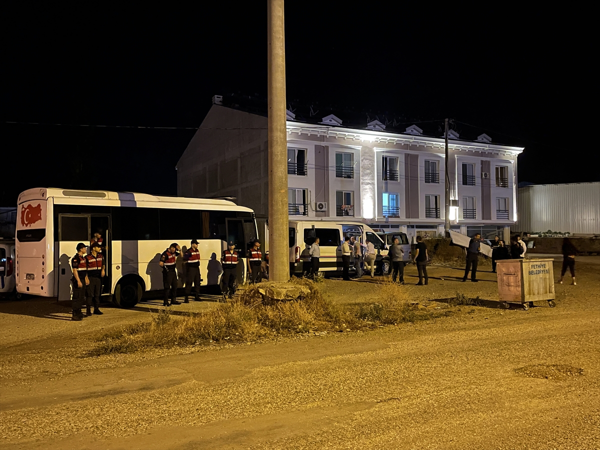 Muğla'da birlikte yaşadığı kadını otomobille çarparak öldüren sanığa keşif yaptırıldı