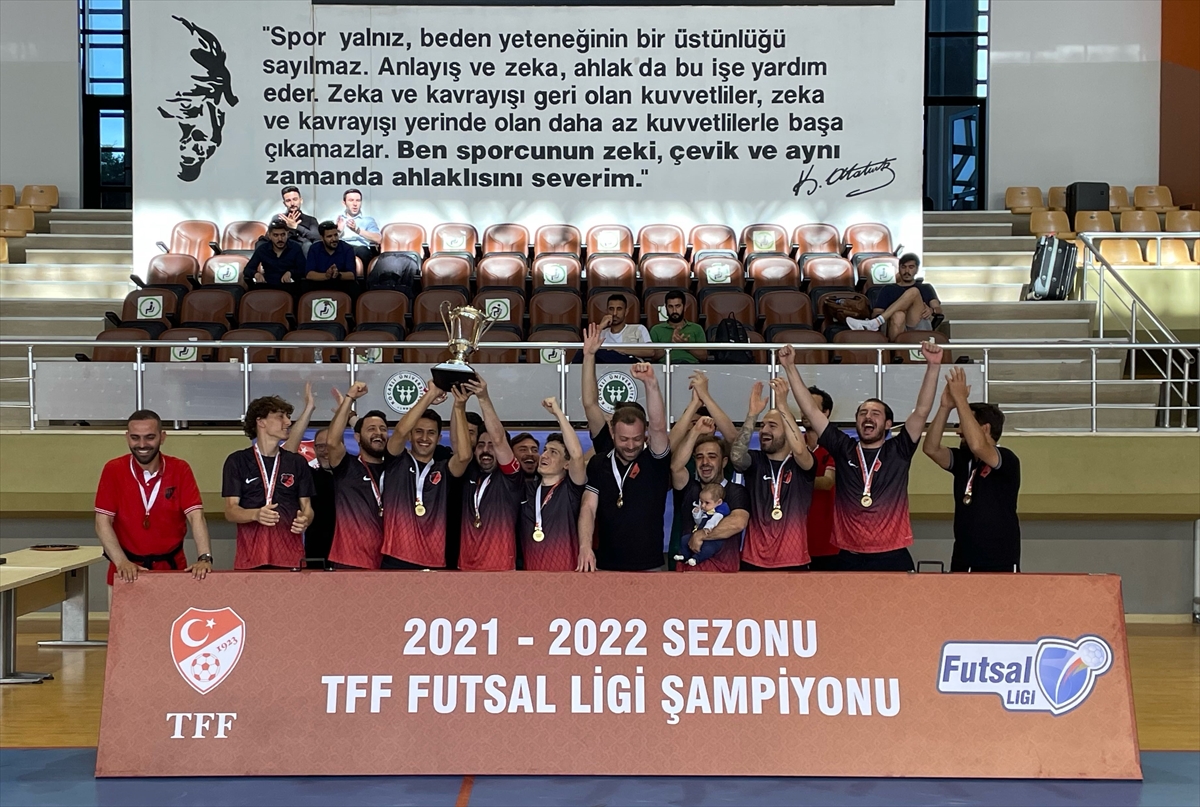 TFF Futsal Ligi'nde şampiyon Şişli oldu