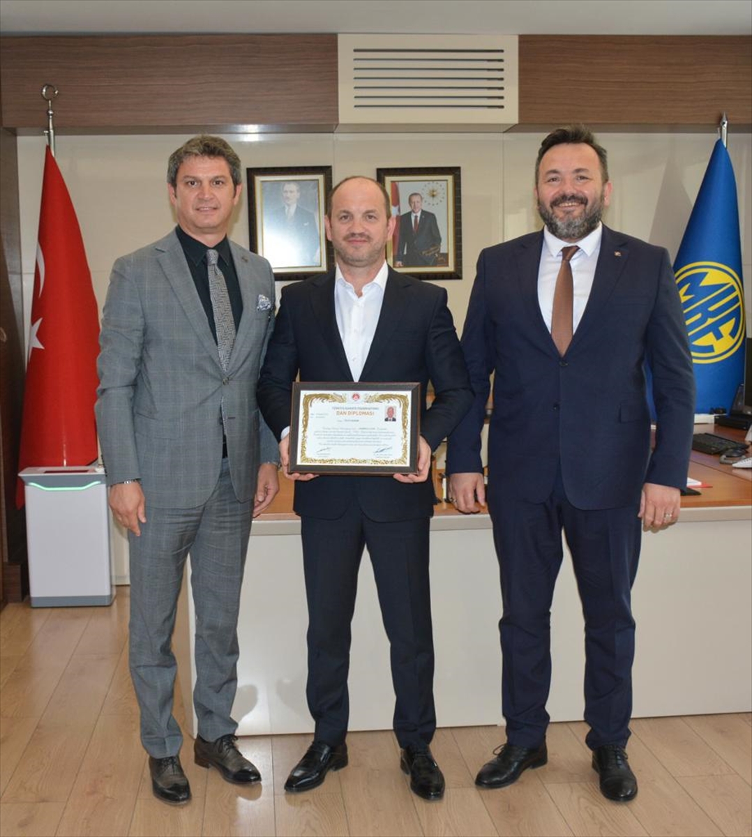 Türkiye Karate Federasyonu Başkanı Uğuz'dan MKE'ye ziyaret