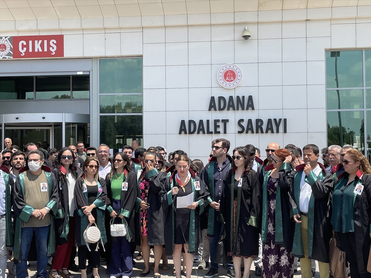 Adana, Mersin, Hatay ve Osmaniye'de avukat Servet Bakırtaş'ın öldürülmesine tepki