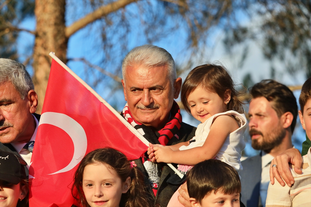 AK Parti Genel Başkanvekili Yıldırım, Havza ilçesinde su arıtma tesisinin açılışına katıldı