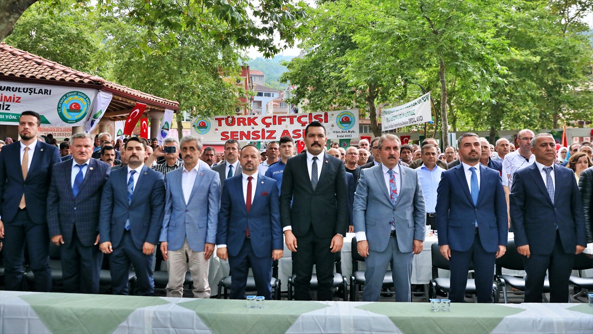 BBP Genel Başkanı Destici Samsun'da geleneksel bahar şenliğinde konuştu: