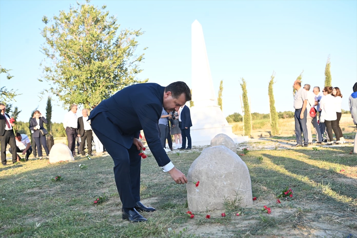 Çanakkale şehidi Balıkesirliler anısına yapılan “Kanlıdere Şehitliği” açıldı