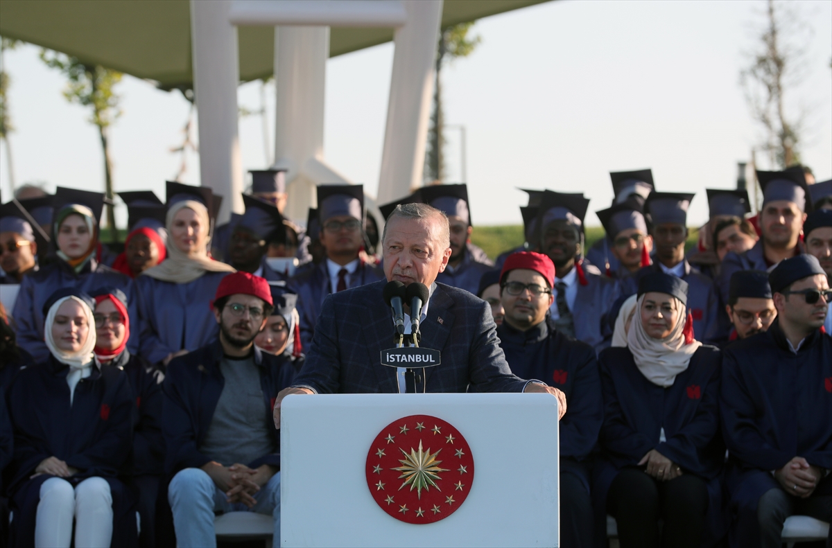 Cumhurbaşkanı Erdoğan, İbn Haldun Üniversitesinin mezuniyet töreninde konuştu: (2)