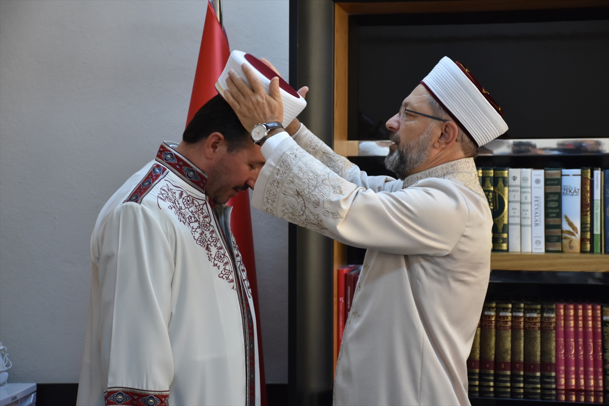 Diyanet İşleri Başkanı Erbaş, Şırnak Müftülüğünü ziyaret etti, Cizre'de temaslarda bulundu