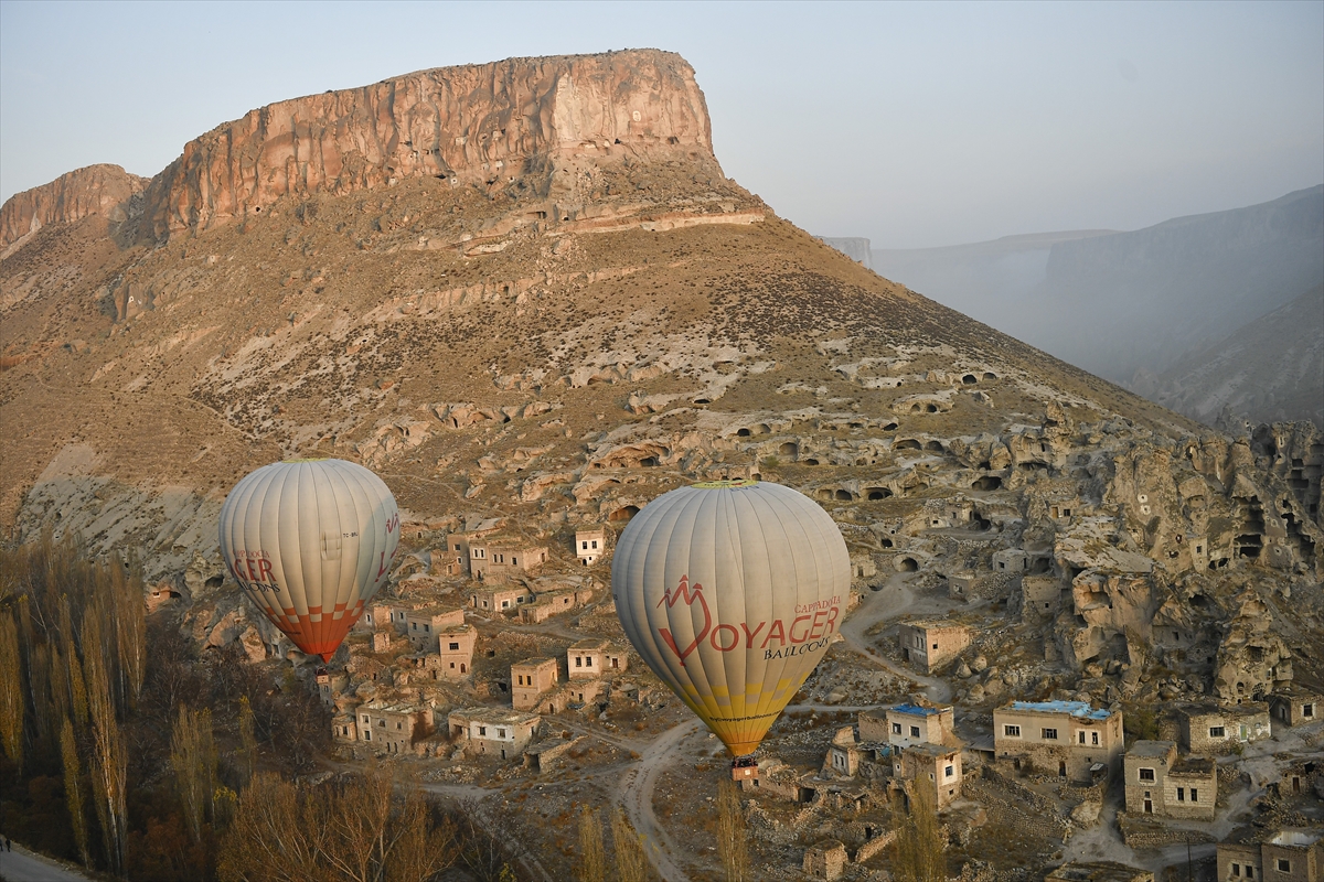 Kapadokya’nın giriş kapısı Soğanlı'da balon turizmi yeniden başladı