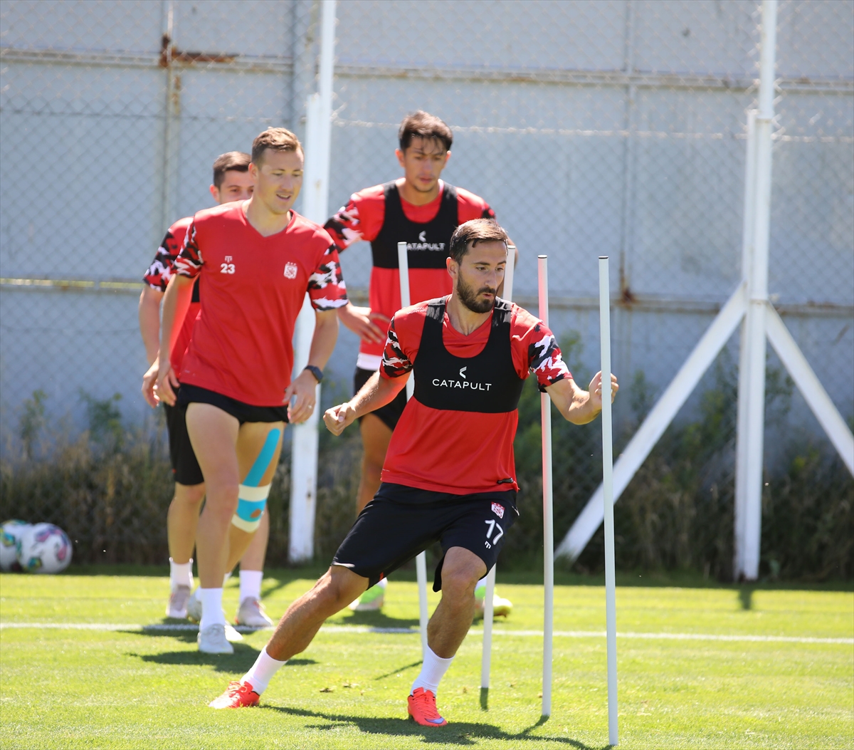 Sivasspor'da Turkcell Süper Kupa hazırlıkları sürüyor