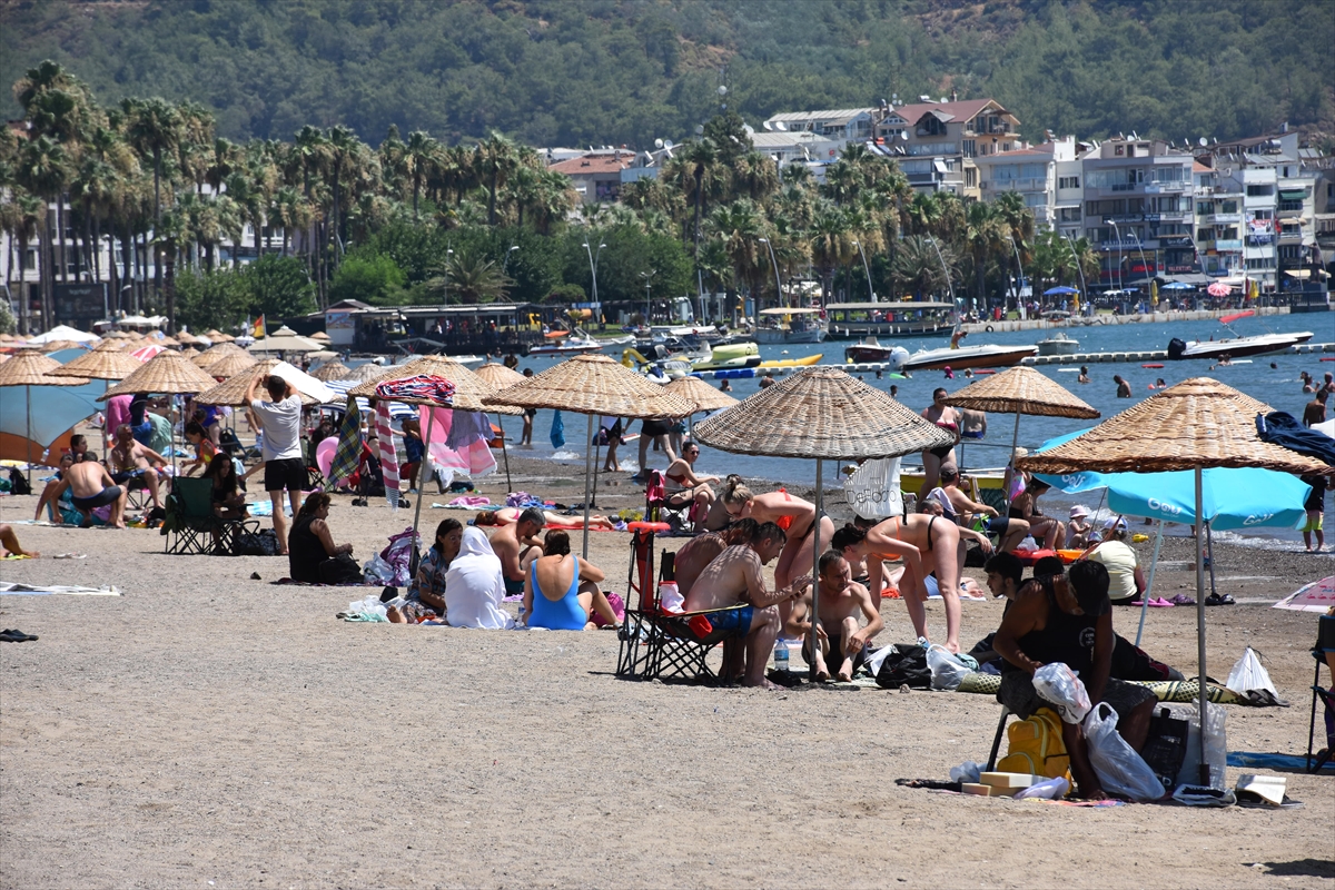Turizm bölgesi sahillerinde “eyyam-ı bahur” sıcakları yoğunluğu