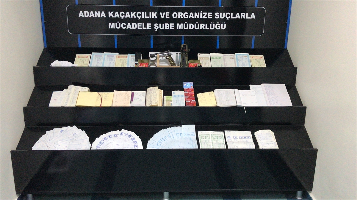 GÜNCELLEME – Adana'da tefecilik operasyonunda 20 zanlı yakalandı