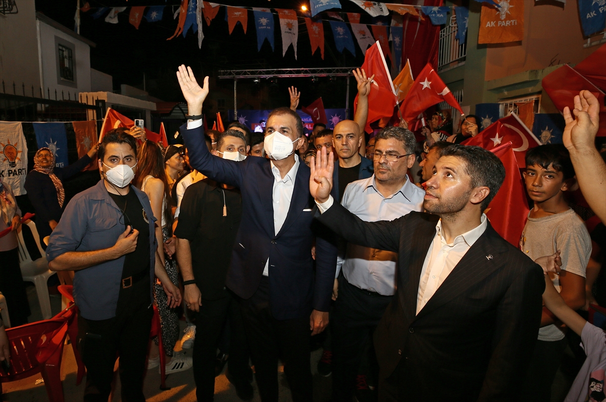 AK Parti Sözcüsü Ömer Çelik, Adana'da “Mahalle Buluşmaları”nda konuştu: