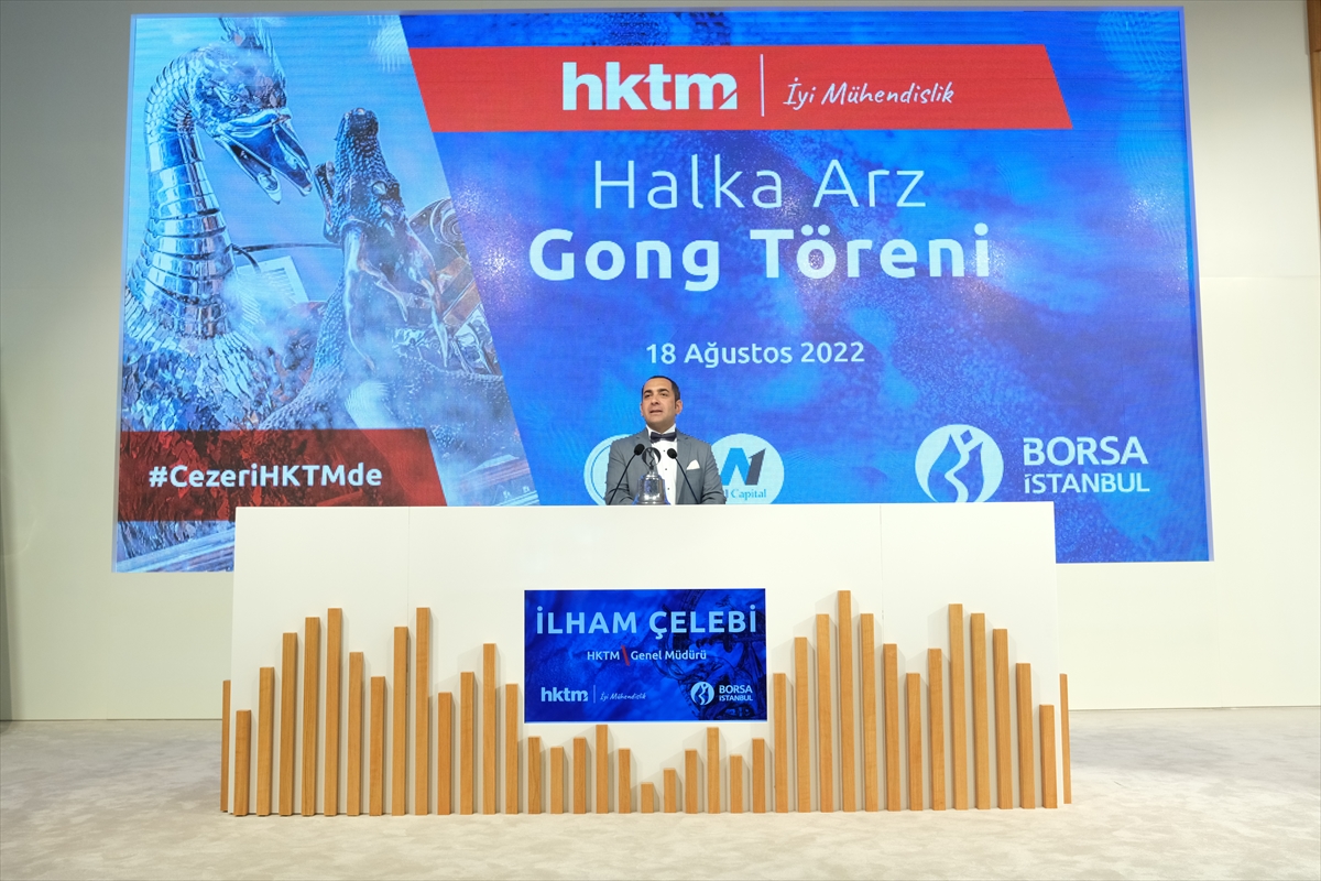 Borsa İstanbul’da gong Hidropar Hareket Kontrol Teknolojileri Merkezi için çaldı