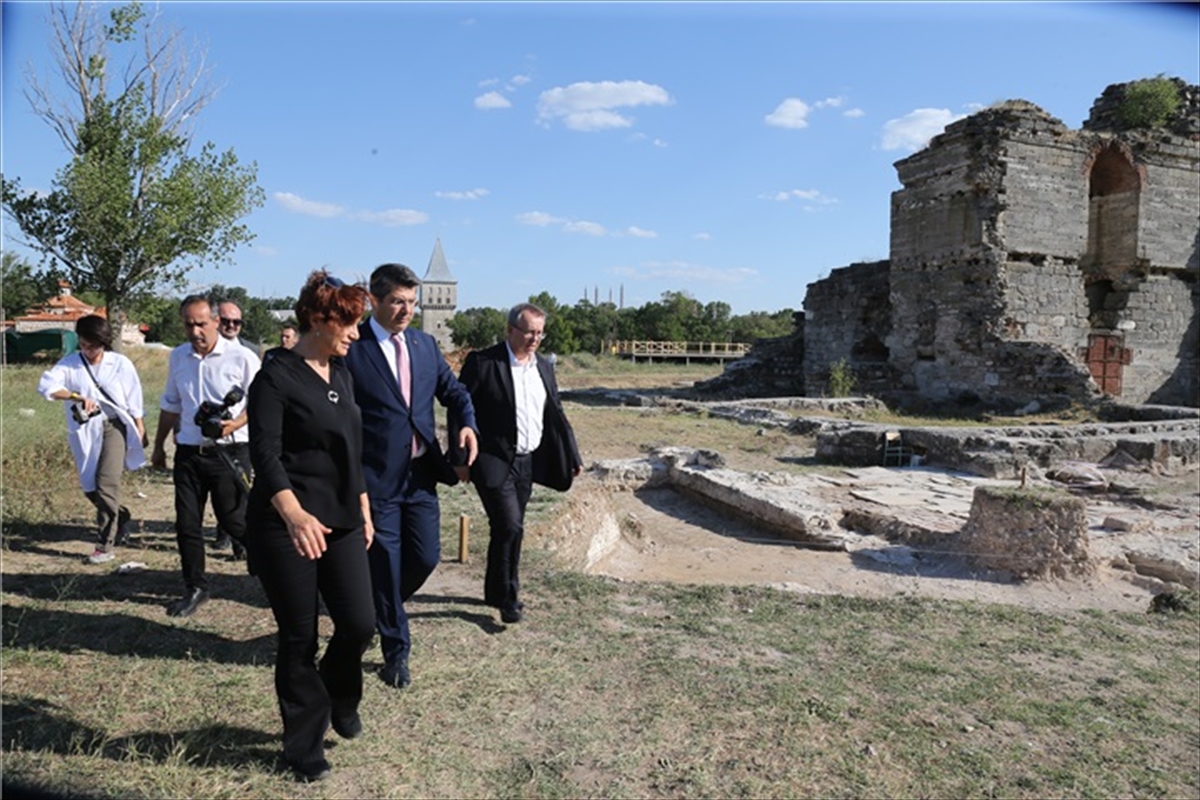 Edirne Sarayı'nın ihyası için çalışmalar sürüyor